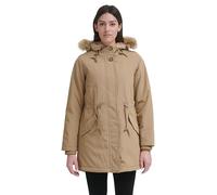 Levi's Women's Faux Fur Lined Hooded Parka Jacket (Standard and Plus Size), tan, X-Small