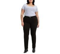 Levi's Plus Size 314 Shaping Straight, Jeans Donna, Soft Black 2, 16 M