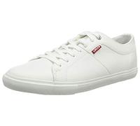 Levi's Woods - Sneaker Uomo, Bianco (Brillant White), 40 EU