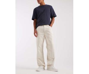 Levi's - Workwear 568 - Pantaloni ampi dritti bianchi con ginocchia doppiate-Bianco W33 L32
