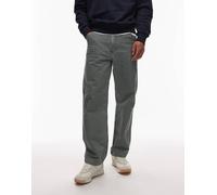 Levi's - Workwear Capsule 568 - Jeans dritti ampi blu medio a righe verticali W34 L32