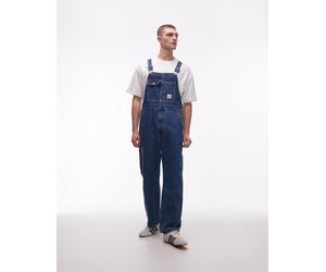 Levi's - Workwear - Salopette di jeans ampia unisex lavaggio blu medio L