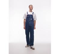 Levi's - Workwear - Salopette di jeans ampia unisex lavaggio blu medio XL