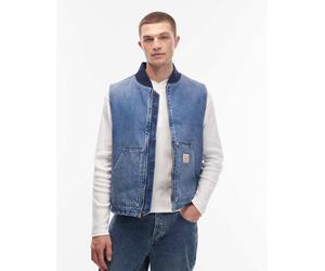 Levi's - Workwear Sansome - Gilet imbottito in denim blu L