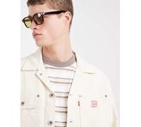 Levi's - Workwear Sunrise - Giacca trucker unisex in denim écru-Bianco L