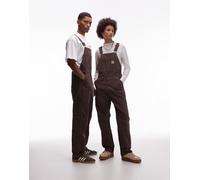 Levi's - Workwear Unisex Capsule - Salopette dritta marrone sovratinto M