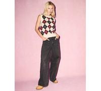 Levi's - XL - Jeans ampi dritti nero slavato W24 L31