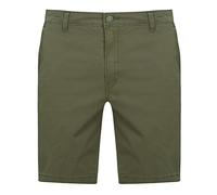 Levi's Xx Chino Taper Shorts Ii, Pantaloncini a lunghezza media Uomo, Bunker Olive Light Wt Microsand Twill Ccu B, 30W