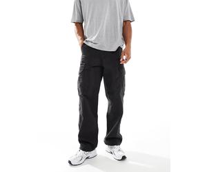 Levi's - XX - Pantaloni cargo ampi in tela nera-Nero W36 L32