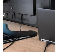Levitantes Cavo HDMI HDMI V2.0 ad alta velocità 4K 60Hz 18Gbps, colore nero, lunghezza 3 m, materiale CCS per segnale ottimale. *