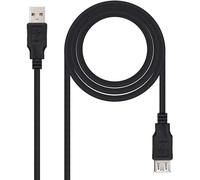 Levitantes Cavo USB - Cavo USB 2.0 Tipo A/m, Colore Nero, Lunghezza 3.0 m, Ideale per trasferimenti di dati veloci e Ricarica efficiente. *