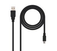 Levitantes Cavo USB - Cavo USB 2.0 tipo a/m-minimo 5 pin maschio, lunghezza 1,0 m, robusto e flessibile per un collegamento affidabile tra i dispositivi. *