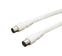 Levitantes Connessione TV bianca con 2,5 m. cavo RG59