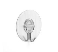 Levitantes Gancio aderente riutilizzabile con gancio mobile in acciaio inox, ideale per l'organizzazione e lo stoccaggio in diversi spazi.