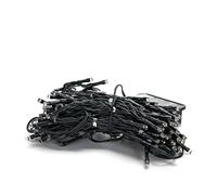 Levitantes Ghirlanda di luci piatte con tenda solare, bianco caldo, 3 m + 1 m x 1 m, ideale per decorazioni esterne o interne. *
