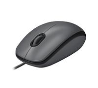 Levitantes Mouse USB M100, colore nero, 3 pulsanti, collegamento Plug and Play, ideale per uso quotidiano in ufficio e attività informatiche.