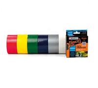 Levitantes Nastro americano argento 50 mm x 10 m - alta resistenza, forte aderenza, ideale per riparazioni, artigianato e lavori fai da te.