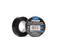 Levitantes Nastro PVC nero 19x20x0,13mm, adatto per isolamento elettrico, fissaggio e protezione dei cavi.