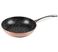 Levitantes Padella in rame e alluminio forgiato Ø26 cm, ideale per cucinare ad alta temperatura e garantire un riscaldamento uniforme.
