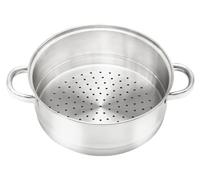 Levitantes Vaporiera Inox 18/10 da 20 cm, Ideale per Cucinare a Vapore, conservare nutrienti e preparare Verdure e Pesce.