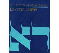 Leviticus: The Traditional Hebrew Text With the New JPS Translation
