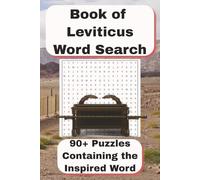 LEVITICUS WORD SEARCH (KJV) - COMPLETE BOOK EDITION: 93 Challenging Puzzles + Answers | 186 Pages | Every Unique Word from the Book of Leviticus (3+ ... | Advanced Scripture Word Search for Adults
