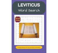 Leviticus Word Search: Priestly Words from the 3rd Book of the Bible