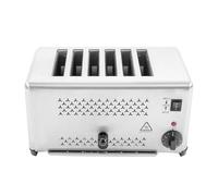 Levkitch Tostapane per casa 6 slot Multifunzionale Bread Tostapane con 5 regolatori di temperatura 3 modalità tostapane (2, 4 o 6 fette)