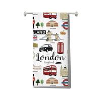 LEVLO Asciugamano da cucina a New York, souvenir di viaggio negli Stati Uniti, idea regalo per l'inaugurazione della casa (asciugamano New York)