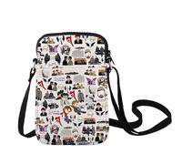LEVLO Borsa a tracolla dei Winchester Brothers Dean & Sam & John Fans Gift IDJITS Dean & Sam, borsa a tracolla per i fan dei programmi TV, Idjits C Bag