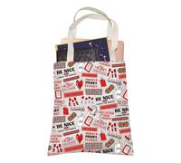 LEVLO Borsa da collezione per succhi di frutta, certificata per cercatore di vene CRNA Emergenza ER Shopping Bag Phlebotomist Technician Gift, Collezionista di succhi, 35cm ( 13.78 inch ) * 38 cm