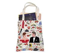 LEVLO Borsa per la spesa del film Millennial anni '90 Galentine's Day Abito rosso Opera Rosa Borsa Tote Bag Dance Dramma Regalo per fidanzata moglie, Abito rosso., 35cm ( 13.78 inch ) * 38 cm ( 14.96