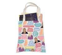 LEVLO Borsa per la spesa ispirata ai fan della Reality TV VPR Drama Queen, borsa da viaggio per sorelle, migliori amiche, casalinghe, regalo per lei, Ariana, 35cm ( 13.78 inch ) * 38 cm ( 14.96 inch)