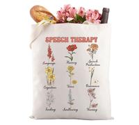 LEVLO Borsa per logopedia, regalo Slp Slpa, regalo per patologo, logopedista, regalo per laurea, Logopedia 3t, large