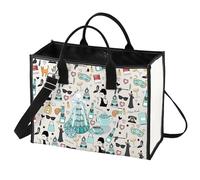 LEVLO Holly Golightly - Trousse per cosmetici con Holly & Paul, idea regalo per i fan di Holly & Paul, con cerniera, Holly Golightly LT, Borsa per trucchi