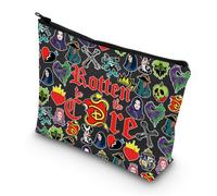 LEVLO Jay - Trousse per trucchi, motivo: Carlos Fans Gift Rotten to the Core, con cerniera, motivo: film Jay & Mal, Core B Pieno, Trousse per cosmetici