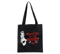 LEVLO Rocky Horror tote bag Picture Show regalo fan regalo horror film regali a tema creatura della notte, The Night Tote UK, large