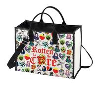 LEVLO Trousse per cosmetici con scritta "Descendants", regalo per fan dei discendenti, con cerniera, per amici e familiari, Core LT, Trousse per cosmetici