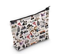 LEVLO Winchester Brothers Tote Bag Dean & Sam & John Fans Gift IDJITS Dean & Sam Borsa a tracolla per i fan dei programmi TV, Borsa Idjits, Medium