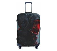 LEVNDIEJ Hacker Era Stampa Valigie Coperture Per Bagagli Elastico Copertura Dei Bagagli Perfetto Per Viaggi Di Lavoro Viaggi, bianco, Small