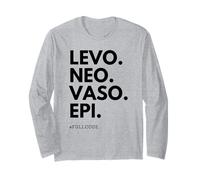 Levo Neo Vaso Epi Codice Completo Infermiere ICU RN Infermiere Farmaci C Maglia a Manica