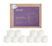LEVOIT Filtri di ricambio nel serbatoio dell'acqua, compatibili con Dual150, Dual200S, Classic300S, LV600S, confezione da 10, bianco
