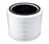 LEVOIT Filtro di ricambio per purificatore d'aria Core 200S, filtro HEPA con carboni attivi ad alta efficienza e prefiltro, contro allergie, fumo e polline, Core 200S-RF