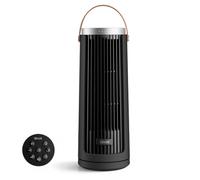 Levoit Windi Mini Ventilatore a torre, 7,0 m/s, 5 velocità, timer da 1 a 12 ore, oscillazione di 90°, portatile, ideale per l’uso sulla scrivania Levoit