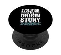 L'evoluzione è la mia storia di origine, design a spirale con DNA PopSockets PopGrip Adesivo