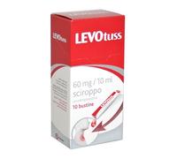 LEVOTUSS*SCIR 10BUST 60MG/10ML