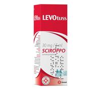 Levotuss Sciroppo 30mg/5ml Levodropropizina Terapia Sintomatica della Tosse, 200ml