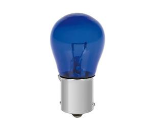 LEVP 12V Blue Dyed Glass Lampada 1 Filamento - (P21w) - 21W - Ba15s - 2 Pz - Sca