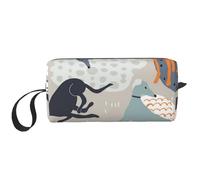 Levrieri carini, Borsa per il trucco Borsa per cosmetici Borsa da toilette da viaggio portatile Borsa per trucco Organizer