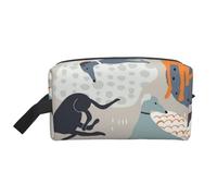 Levrieri carini, Borsa per il trucco Borsa per cosmetici Borsa da viaggio portatile da viaggio Borsa per trucco Organizer